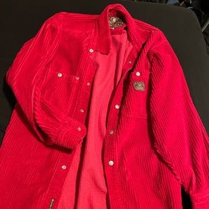 Lucky brand Corduroy Button Up Coat